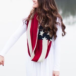 American Flag Infinity Scarf